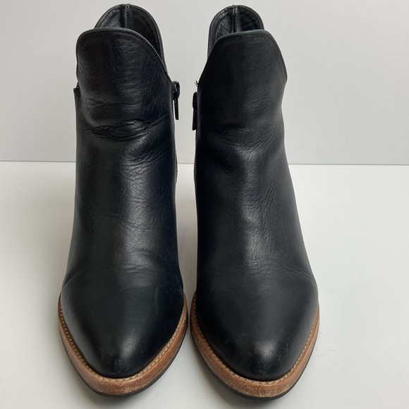 Poppy Barley The Two Point Genuine Leather Ankle Boot Sz 6.5 Elevated Basic - Picture 10 of 16